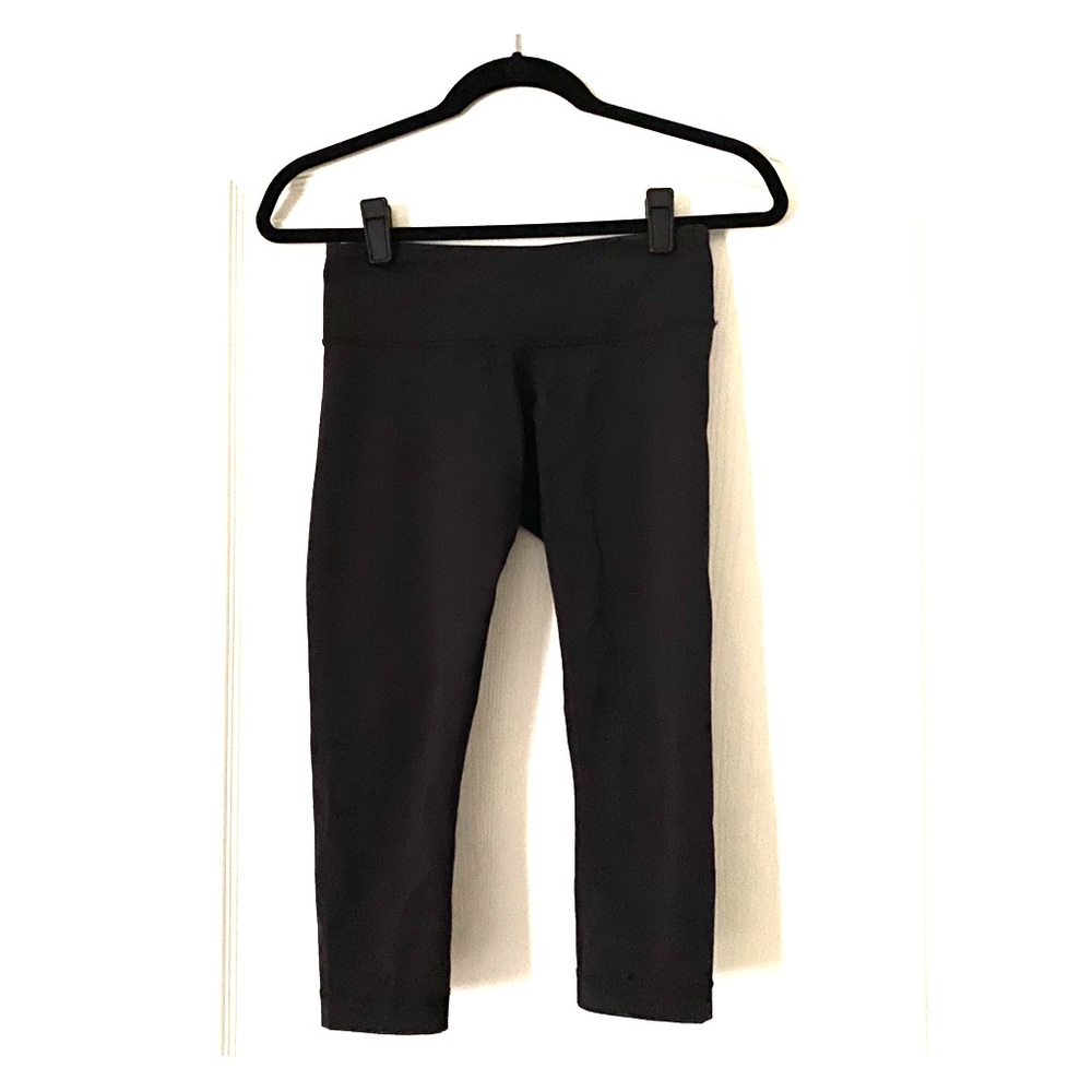 Wunder Under Crop High-Rise 25” Black Leggings